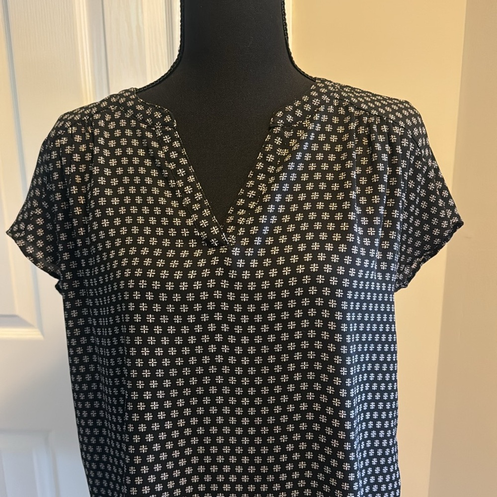 Banana Republic Short Sleeve Blouse, XS